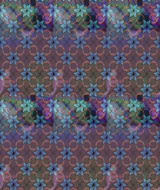 Kahverengi renkte çiçekli çiçek deseni. Suluboya tarzında kahverengi renkte çiçekler.