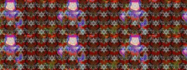 Kahverengi, gri ve kırmızı renklerde. Çiçekli güzel suluboya desen. Raster illüstrasyonu.