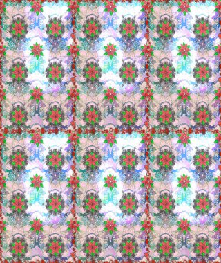 Çocuksu tasarım. Tarafsız ve gri arka planda. El çizimi çiçekli, pürüzsüz bir desen. Tekstil, kumaş, ambalaj, hatıra defteri için güzel çiçek arkaplanı..