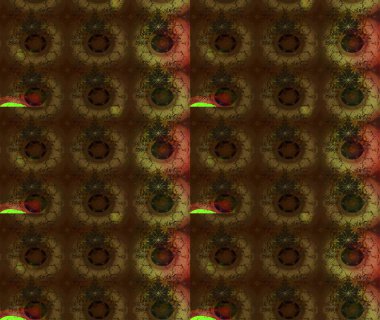 Moda baskıları için zarif bir şablon. Halk tarzı. Modern çiçek arkaplanı. Parlak renkli çiçekleri ve kahverengi yaprakları olan harika bir çiçek deseni..