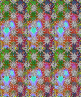 Gri ve kahverengi renkli şirin çiçekler. Raster illüstrasyonu. Küçük çiçekli basit, dikişsiz desen. Moda baskısı, albüm, ambalaj kağıdı, duvar kağıdı için zarif dekoratif süslemeler..