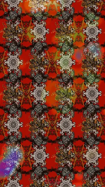 Raster Güzel kumaş deseni. Çiçek arkaplan ile soyut zarafet çizim deseni.