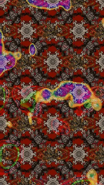 Paisley el çizimi elementler. Ev dekoru. Fantezi çiçekli eskiz deseni, doğal duvar kağıdı, çiçek desenli kıvrımlı illüstrasyon.