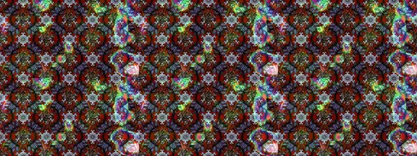 Kahverengi, gri ve kırmızı renkte çiçekler. Raster illüstrasyonunda çiçek deseni çizimi.