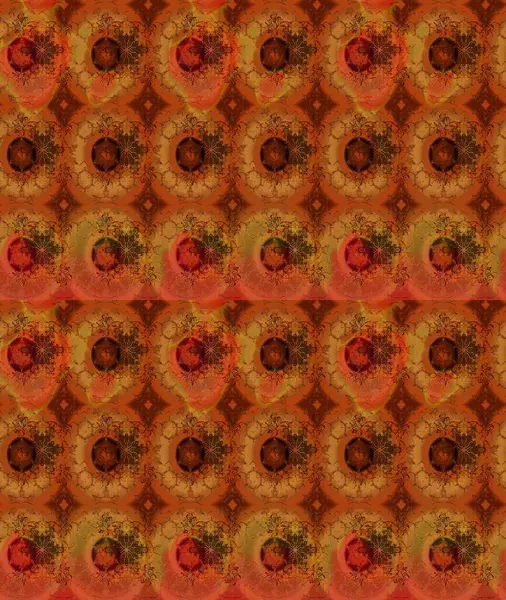 Düz Çiçek Elementleri Tasarımı. Kahverengi renkli çiçekler. Renkli Bahar Teması eskiz kalıbı. Çiçekle çizim deseni.