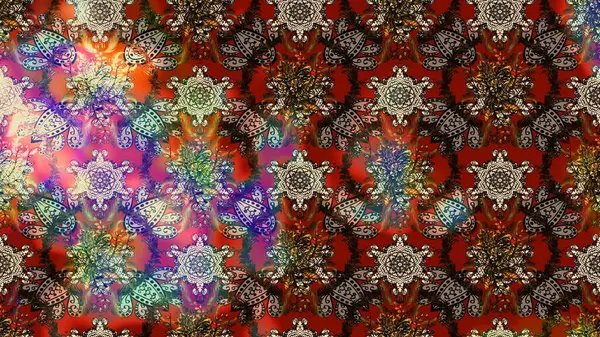 Şirin, zarif çiçekler Raster illüstrasyonu. Poster ya da kapak için arka plan. Davetiye ve kartpostal tasarımı için dekoratif çiçek unsurları. Yapraklı çizim şekli. Tekstil için figür.