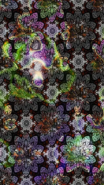 Millefleur 'lar. Küçük gri çiçekli oldukça eski bir besin torbası deseni. Tekstil, kumaş, kapaklar, duvar kağıtları, baskı, paket, koleksiyon defteri, örgü, dekupaj için çiçek arkaplanı..