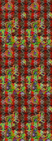 Hediye ambalaj kağıdı, tebrik kartları, posterler ve pankart tasarımı. Çiçekler kırmızı, kahverengi ve yeşil renklerde. Raster düz çiçek çizim deseni.