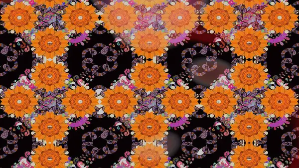 Çizim kalıbı. Organik motif arka planı. Ultraviyole kumaş deseni. Raster illüstrasyonu.