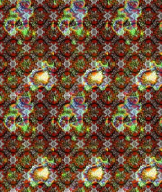 Renkli Bahar Teması eskiz kalıbı. Raster. Düz Çiçek Elementleri Tasarımı.