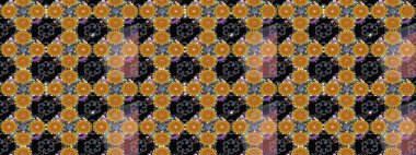 Siyah yapraklı yabani çiçekler. Suluboya, elle çizilmiş. Eskiz arkaplan modeli. Raster illüstrasyonu.