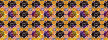 Eskiz Vintage Çiçek Deseni. Raster Kalça dokusu deseni.