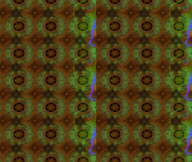 Yumuşak, bahar çiçekli arka plan. Çiçekli karalama şeklinde Raster çiçek deseni. Kahverengi renkte çiçekler.