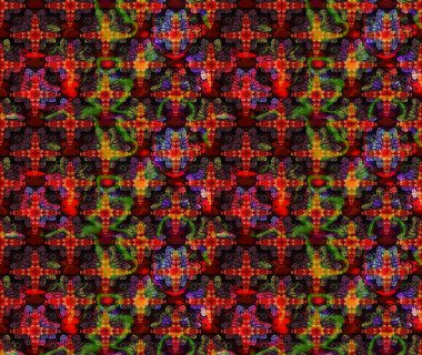 Yatak çarşafları, ceket, paket tasarımı, kumaş ve moda kavramları için tekstil baskısı. Eskiz modeli etnik tasarım. Çiçekleri, deniz kabukları, mandalaları ve suluboya efektleri olan deniz altyapısı.