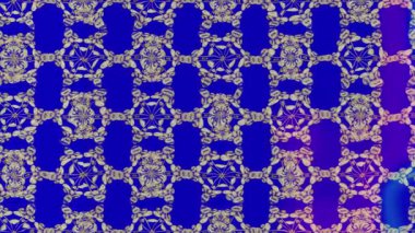 Renkli unsurlarla hareketli arka plan görüntüleri. Çiçekler. Eski model. Bayrak tarzı. Video kaydı. Şablon. Döngü. Kusursuz.. 