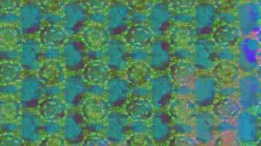 Renkli unsurlarla hareketli arka plan görüntüleri. Çiçekler. Eski model. Bayrak tarzı. Video kaydı. Şablon. Döngü. Kusursuz.. 