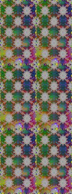 Raster deseni. Organik elementler. Botanik kusursuz desen. Suluboya etkisi.