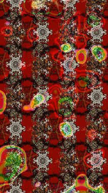 Renkli Bahar Teması eskiz kalıbı. Çiçekli eskiz arkaplanı. Çocuk stili. Düz Çiçek Elementleri Tasarımı.