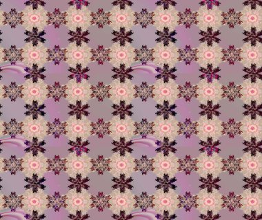 Şatafatlı bahar bahçesi dokusu. Raster illüstrasyonu. Çiçeksiz arka plan. Çiçek deseni.