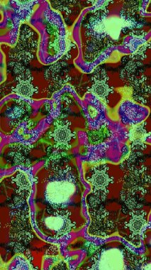 Güzel eskiz şekli. Renkli Yaz Temalı eskiz kalıbı. Yazdır. Raster çiçekli arka plan. Düz Çiçek Elementleri Tasarımı. Şirin kumaş deseni.