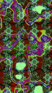 Güzel eskiz şekli. Renkli Yaz Temalı eskiz kalıbı. Yazdır. Raster çiçekli arka plan. Düz Çiçek Elementleri Tasarımı. Şirin kumaş deseni.