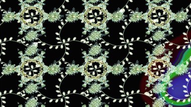 Çiçek arkaplanlı soyut zarafet eskiz deseni. Raster Güzel kumaş deseni.