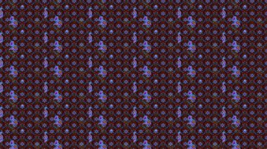 Süslü kumaş deseni. Çiçekli çiçek deseni, suluboya. Raster deseni.