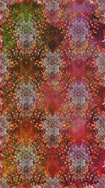 Kahverengi renkli çiçekler. Kumaş desenli papatya çiçekleri ayrıntıları.