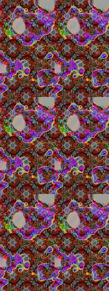 Raster illüstrasyonundaki çiçek desenli çizim. Renkli Bahar Teması eskiz kalıbı. Süslü kumaş deseni. Düz Çiçek Elementleri Tasarımı.