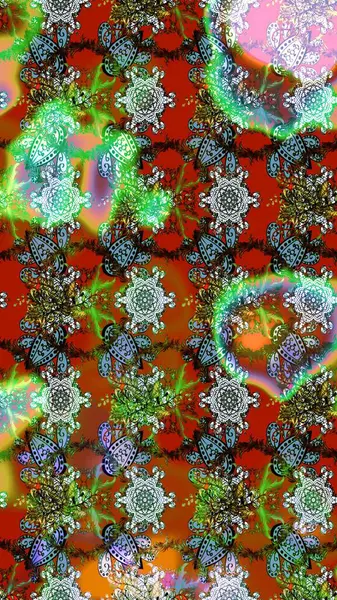 Renkli Bahar Teması eskiz kalıbı. Düz Çiçek Elementleri Tasarımı. Eskiz klasiği. Raster Şirin kumaş deseni.