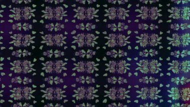 Renkli unsurlarla hareketli arka plan görüntüleri. Çiçekler. Eski model. Bayrak tarzı. Video kaydı. Şablon. Döngü. Kusursuz.. 