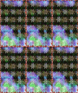 Renkli Yaz Temalı Kusursuz Arkaplan. Düz Çiçek Elementleri Tasarımı. Raster Illustrasyon 'da moda olmayan çiçek deseni. Güzel kumaş deseni.