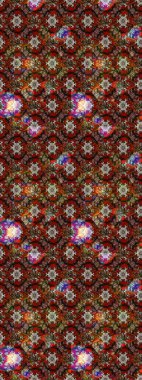 El çizimi Raster çizimi. Çizim çiçek deseni duvar kağıdı, web sitesi arka planı, ambalaj kağıdı, davetiye, broşür, afiş veya web sitesi için kullanılabilir. Parlak elementlerin.