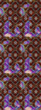 Sabıka fotoğraflarında, bebek kıyafetlerinde, duvar kâğıtlarında, paket kutularında falan kullanılabilir. Zarif, parlak ve eskiz gri, kahverengi ve kırmızı çiçek desenli tasarım.