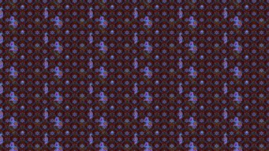 Süslü kumaş deseni. Çiçekli çiçek deseni, suluboya. Raster deseni.