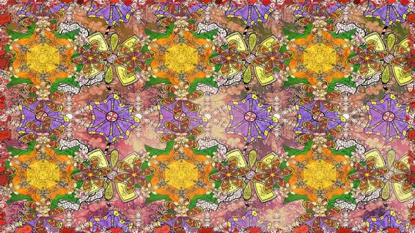 Parlak arka planda çiçek kompozisyonu olan kusursuz suluboya desenleri, ambalajlar, duvar kağıtları, kartpostallar, tebrik kartları, düğün davetiyeleri, romantik etkinlikler vs..