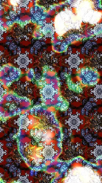 Çocuksu tasarım. Tarafsız, kahverengi ve gri arka planda. Tekstil, kumaş, ambalaj, hatıra defteri için hoş bir çiçek arkaplanı. Elle çizilmiş karalama çiçekleri ile Raster çizim deseni.