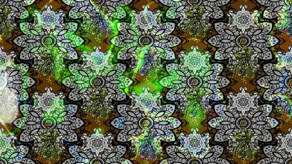 Gri renkli çiçekler. Düz Çiçek Elementleri Tasarımı. Sevimli çiçek raster deseni. Renkli Bahar Teması çizim şablonu.