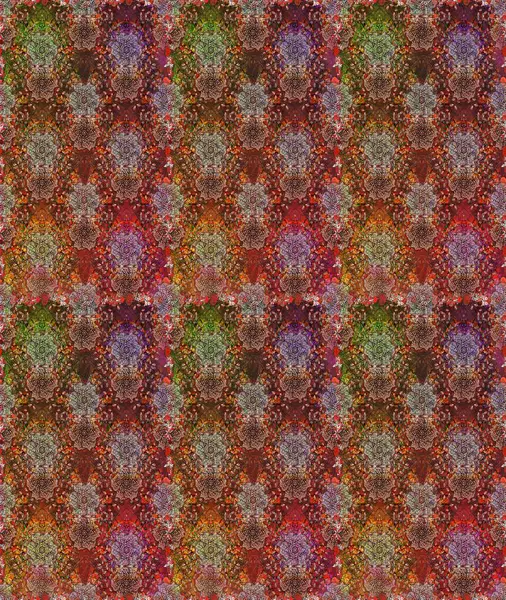 Çiçeğin suluboya çizimlerinin mükemmel deseni. Moda baskısı. Ton halinde. Dekorasyon ve tasarım için güzel bir desen. Suluboya desensiz çiçek buketi.