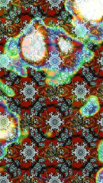 Moda baskısı. Suluboya çizim kalıbı. Dekorasyon ve tasarım için güzel bir desen. Raster illüstrasyonu. Eski model. Çiçeğin suluboya çizimlerinin zarif deseni.