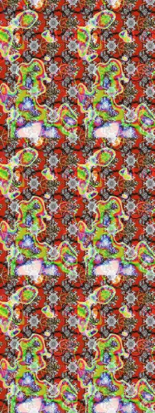 Tarafsız, gri ve kırmızı renkte çiçekler. Raster illüstrasyonu. Çiçek desenli eskiz, vuruşlar, sıçramalar, yaz çiçekleri..