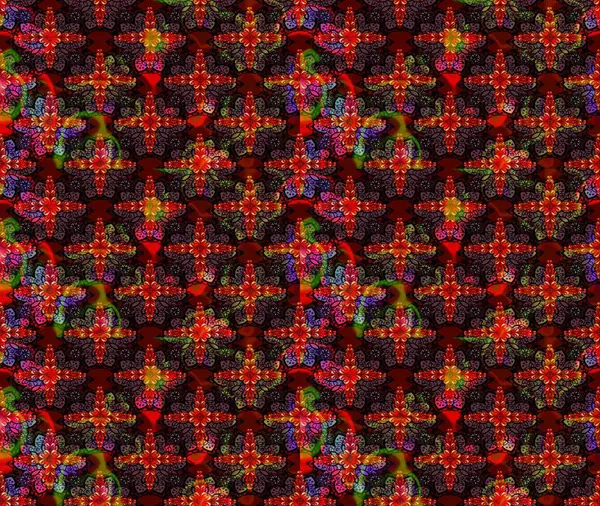 Raster illüstrasyonundaki çiçek desenli çizim. Kahverengi renkli çiçekler. Renkli Yaz Temalı eskiz kalıbı. Düz Çiçek Elementleri Tasarımı.