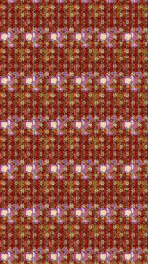 Modern stil dokusu. Çiçek desenli raster, kahverengi, kırmızı ve bej çizgili grafik desenli soyut raster arkaplan.