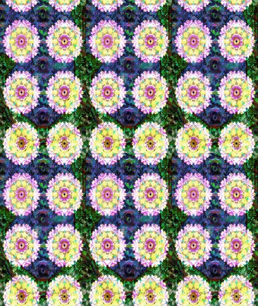 Küçük çiçekli yay deseni çiz. Raster illüstrasyonu. Suluboya stilinde nötr renkler üzerine.