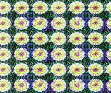 Raster - stok. Tarafsız çiçekli eskiz deseni, suluboya çiçek deseni, sevimli çiçek, duvar kağıdı, kart veya kumaş için fayanslı.