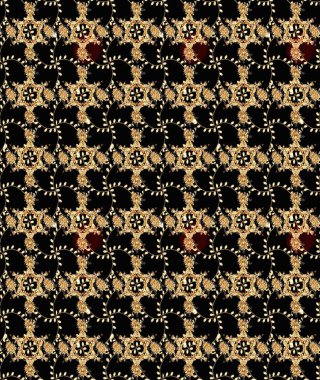 Süslü zentangle çizim dokusu, soyut çiçeklerle süslenmiş. Şekil verilmiş çiçeklerle eskiz deseni. Çiçek deseni duvar kağıdı, şablon dolguları ve web sayfası arkaplanı için kullanılabilir.