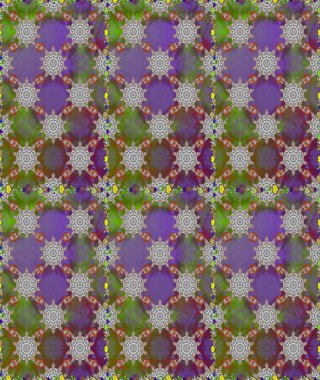 Modern stil dokusu. Çiçek desenli raster, gri ve yeşil çizgi grafik deseni soyut raster arkaplan.