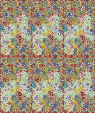 Güzel suluboya çiçek buketi pürüzsüz desen.