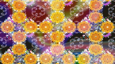 Parlak arkaplanda çiçek kompozisyonu olan suluboya desenleri çiz, ambalajlar, duvar kağıtları, kartpostallar, tebrik kartları, düğün davetiyeleri, romantik etkinlikler vs..