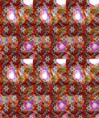 Çiçekli bahar çiçekleri. Moda baskıları için zarif bir şablon. Küçük çiçekte güzel bir desen. Motley illüstrasyonu. Küçük renkli çiçekler. Çizim.